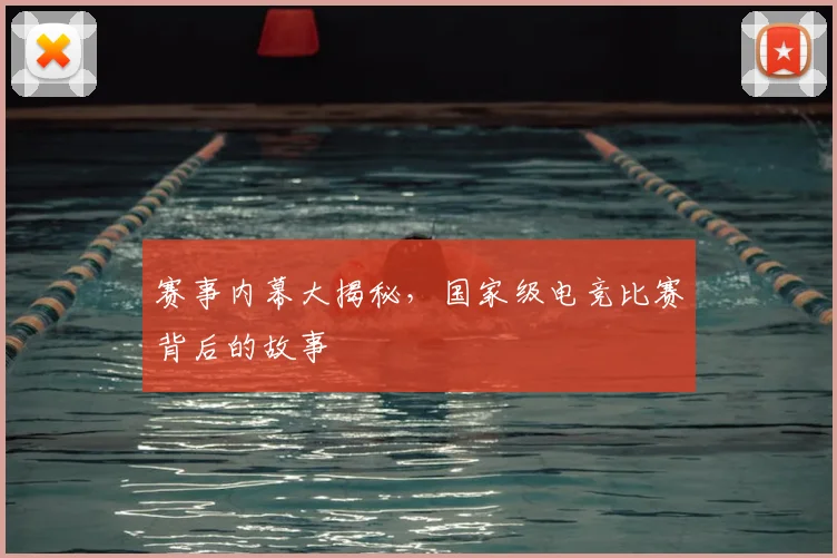 赛事内幕大揭秘，国家级电竞比赛背后的故事